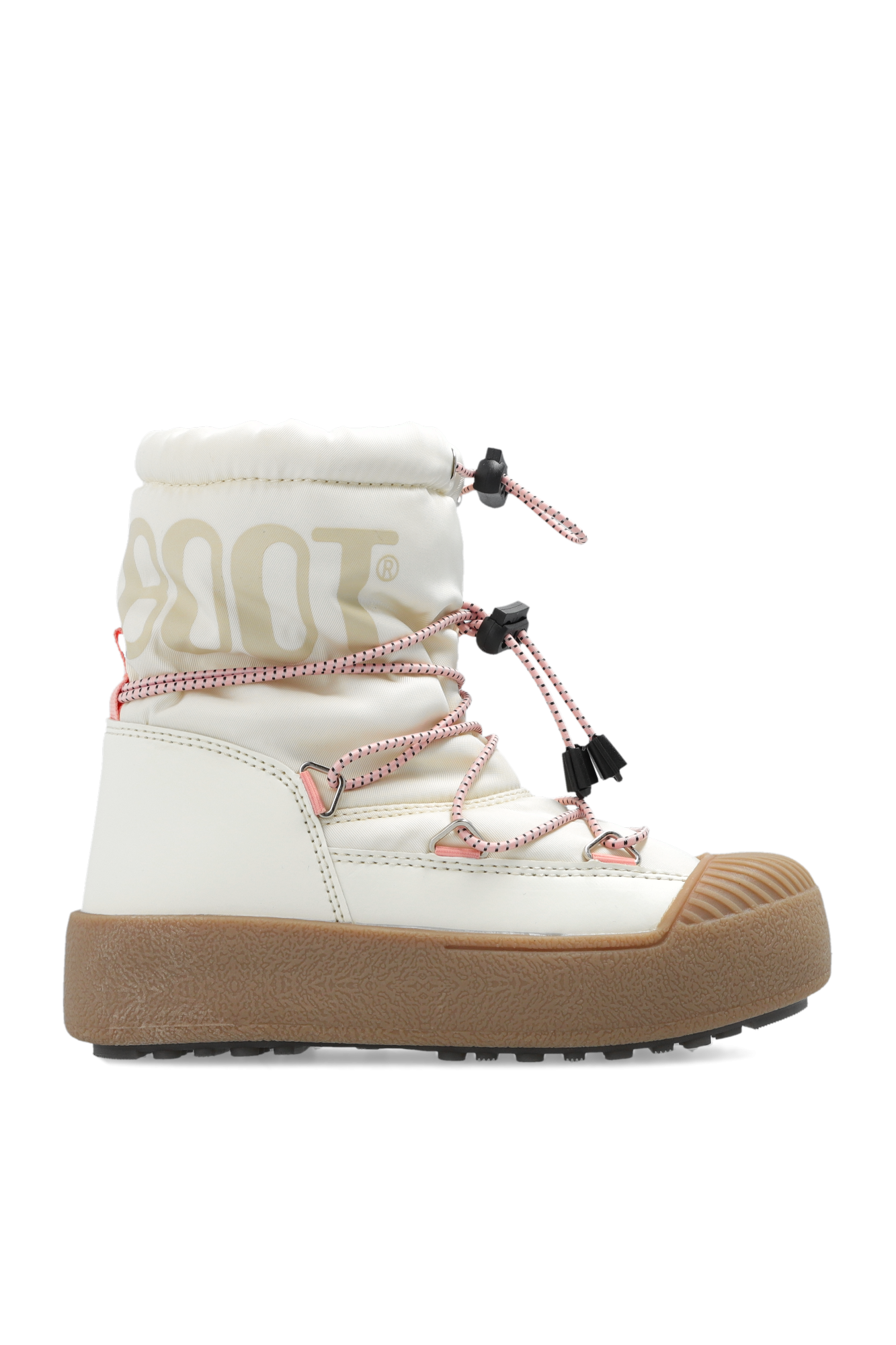 Cream snow outlet boots